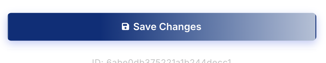The Save Changes button after picking an envelope